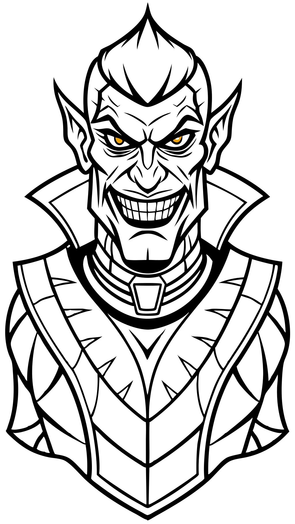 coloring pages villains